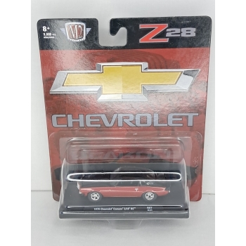 M2 Machines 1:64 Chevrolet Camaro Z/28 RS 1970 red black